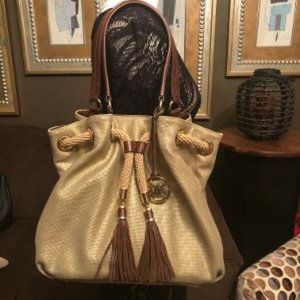 Michael Kors Matte Gold Handbag